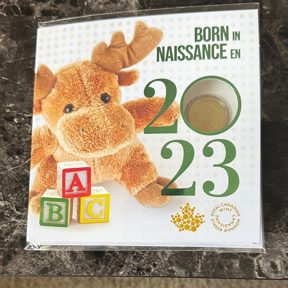 Born in 2023 Baby’s First Coin Set